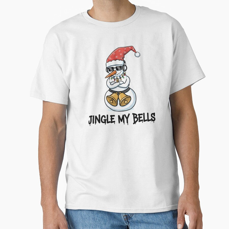 Funny Christmas Snowman – Jingle My Bells Gangsta Snowman by TeezOfMadness