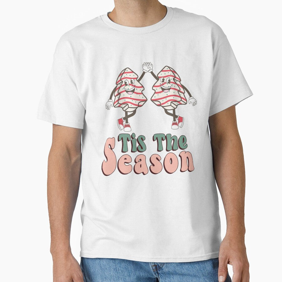 Little Tis_ The Season Christmas Tree Cakes Debbie Becky Jen by JagatapStore