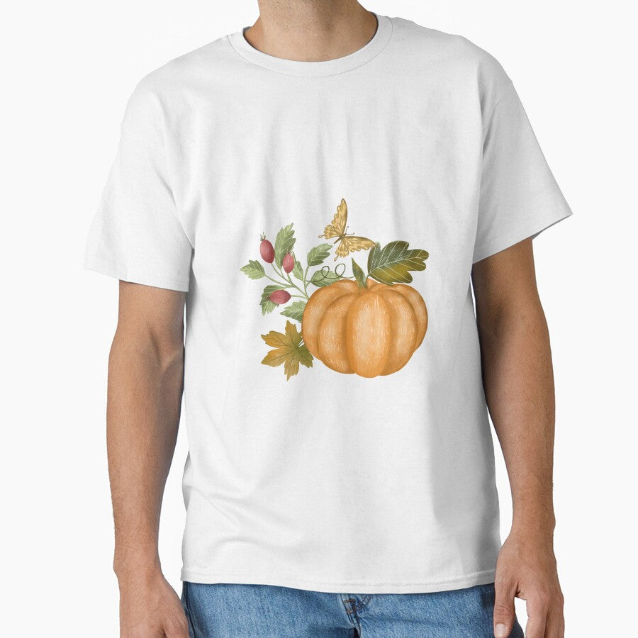 Fall pumpkin with flowers by pinkyfish1010