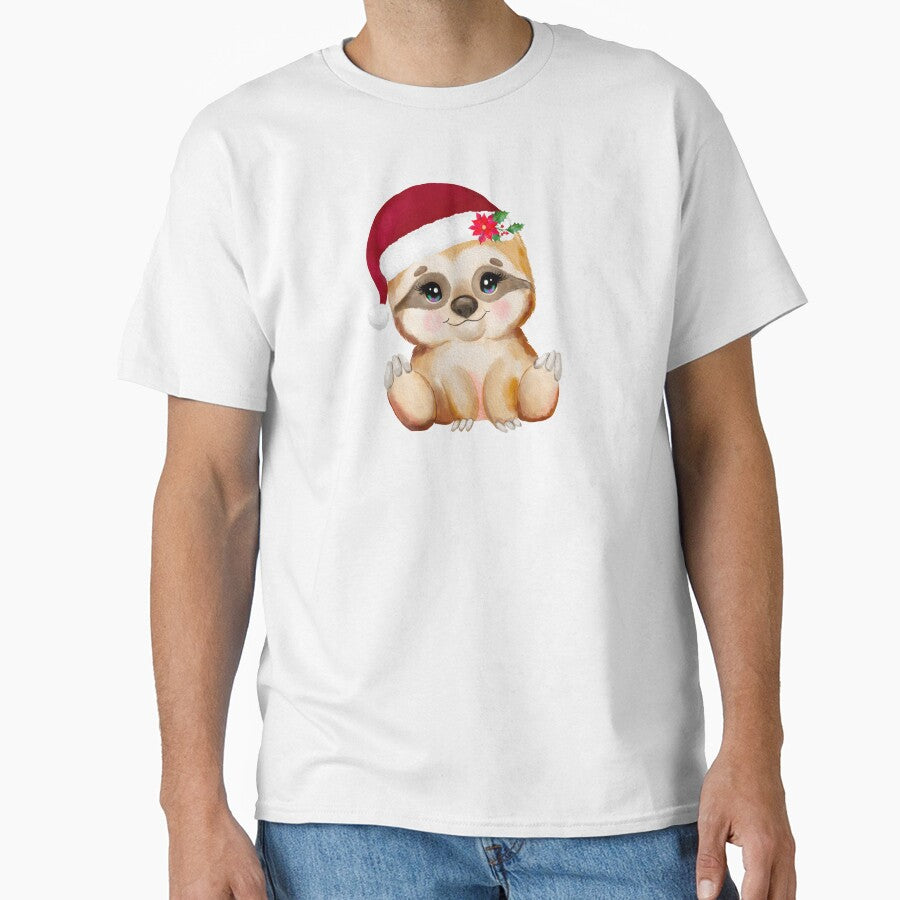 Christmas Baby Sloth by MonkeyBizness
