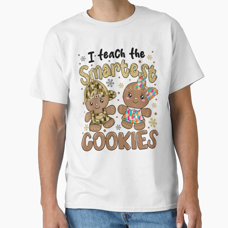 I teach the smartest cookies, Teacher Christmas Gift by PRINYOS