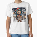 Christmas and Holiday Gingerbread man - Watercolor & Ink 6 by KBMediaArt
