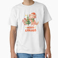 Merry Axolmas cute Christmas axolotls by FatBirdie