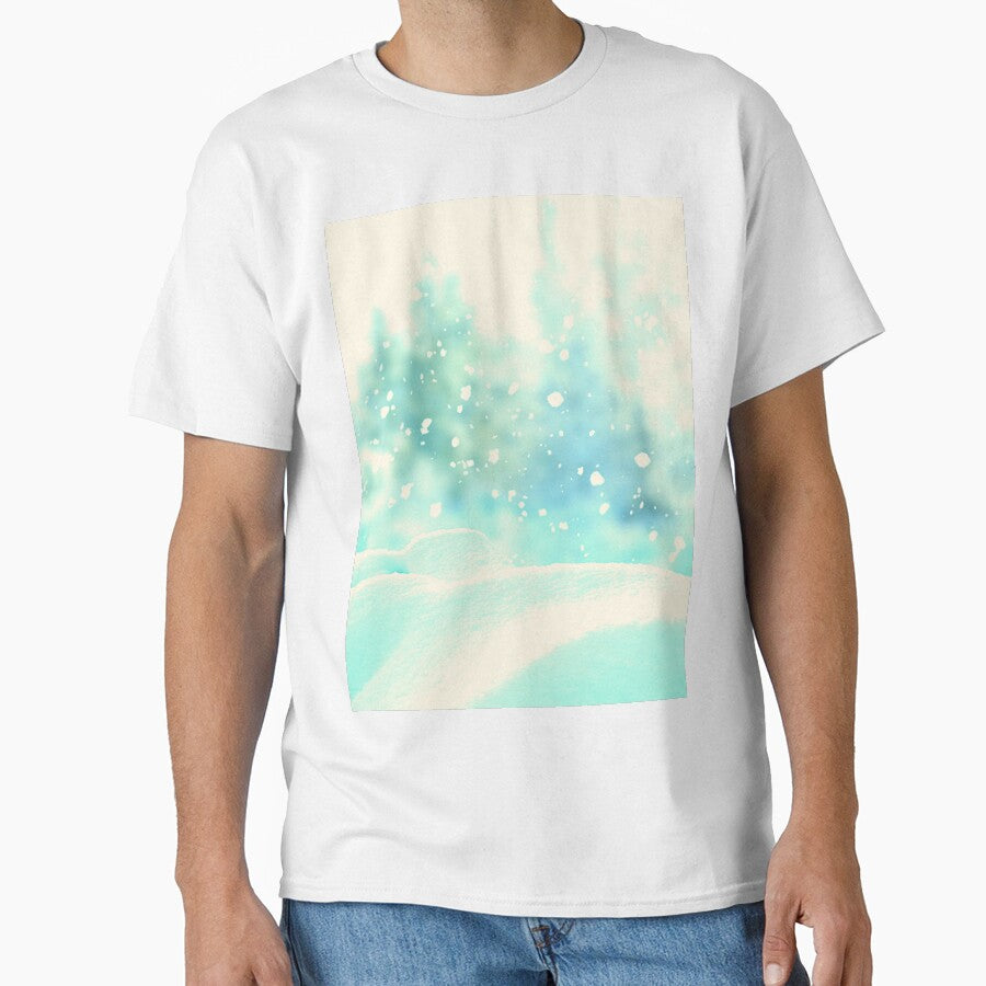 christmas snow winter pattern by cutecrazytshirt