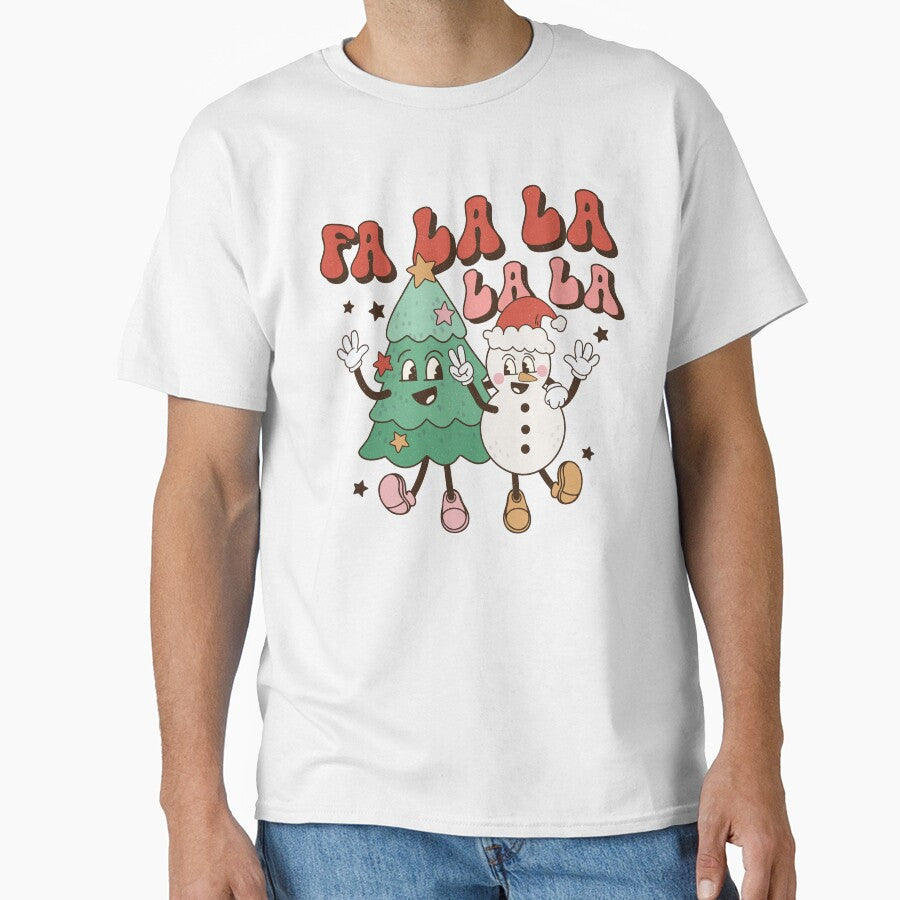 Fa La La La La Christmas Characters Funny Holiday Christmas by 4ONE - For You
