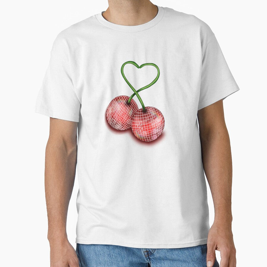 Cherry Disco Balls - Heart Cherry Disco Balls by SMillustrations