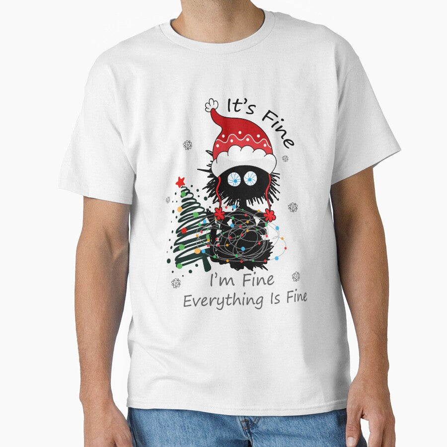 Funny Christmas Cat by Tmino-design