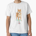 Noble Shiba Inu Dog Illustration by Whimsy Trail Co