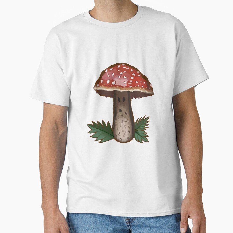 Cute Mushroom Sticker by AlyaCreates
