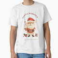 Santa Barista – Fun Christmas Coffee Design | Ho Ho Hot Latte | Cute Christmas Barista Artwork by LWDesignLab