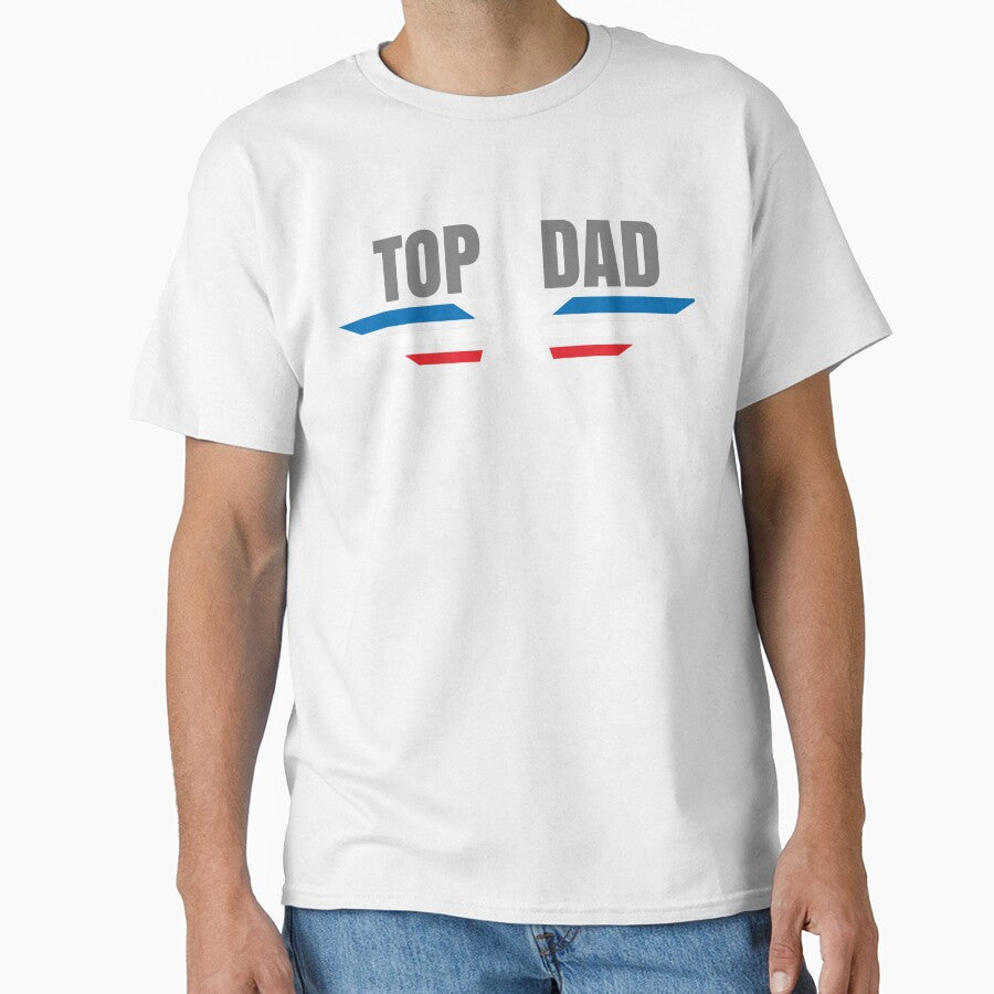 Top Dad – Fighter Jet Style Design Inspired by Top Gun by mdm