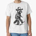 Vintage Raccoon Western Cowboy by Topmaxdesign