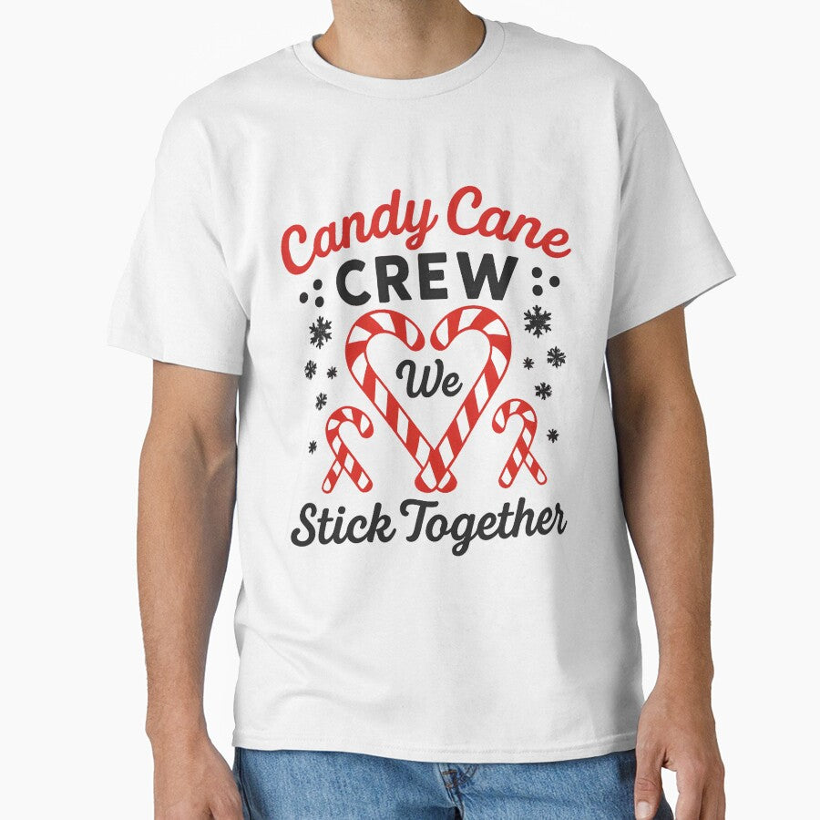 Candy Cane Crew We Stick Together Christmas by hemagamo