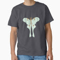Hand drawn Luna moth by NewBranchStudio