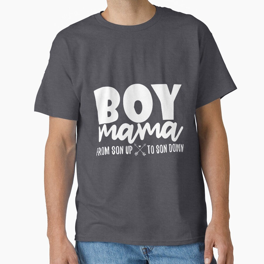 Boy Mama From Son Up To Son Down for a Loving Mom on Mothers Day by SweetbeStore