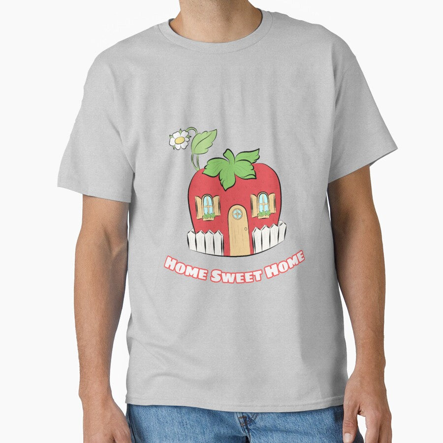 Strawberry  Home Sweet Home by GemimaRosaArt