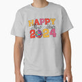Happy New Year 2024 Disco Ball by ArtMeetsPizza