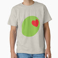 Dirty Martini Olives Hearts Red Green Pattern by Dazzline Designs