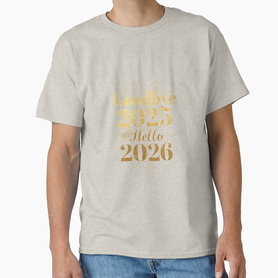 Goodbye-2025-Hello-2026 minimalist typography by w66aboo