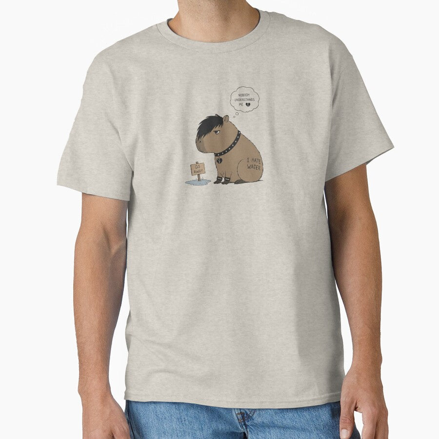 Sad Capybara by Planetporridge