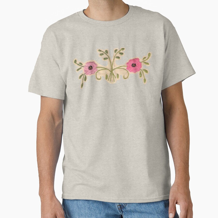 Embroidered flowers A by Julianum