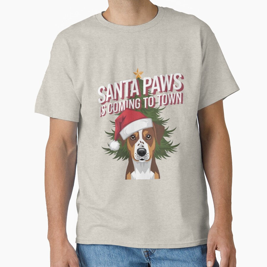 Cute Christmas Dog/Santa Paws is Coming to Town/Christmas Dog by RadiantRoost
