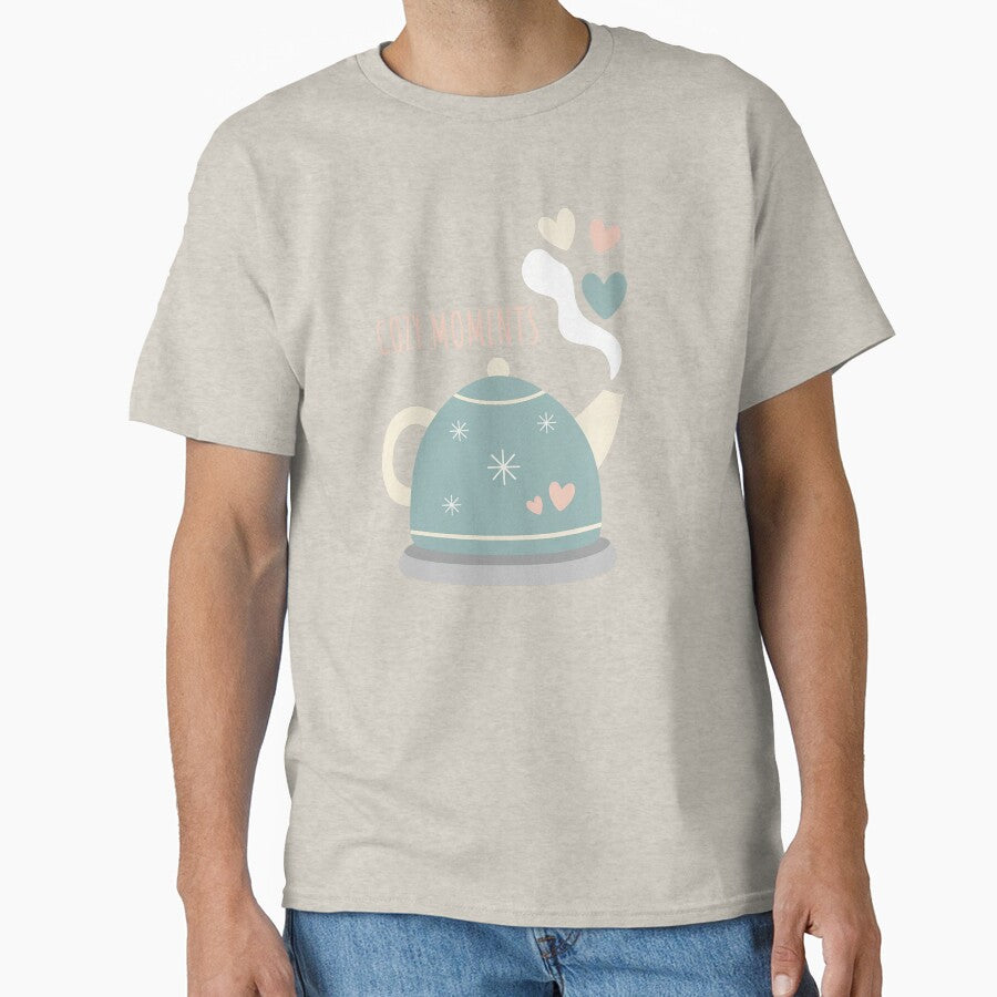 Cozy Moments – Nordic Tea Kettle Hygge Illustration by Iras-Art-Corner