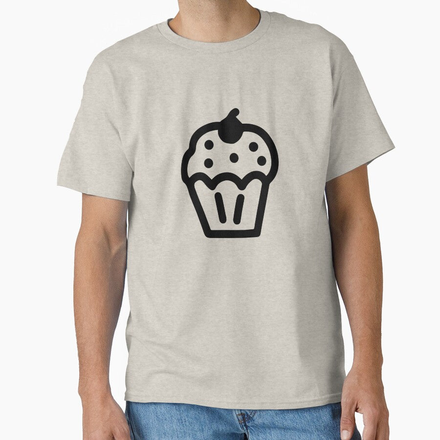 Cupcake line art hand drawn style collection doodle by olivepine69