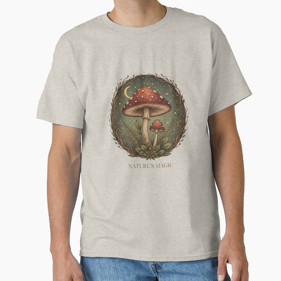 Mystical Mushroom Aesthetic Nature Magic by Animartzx