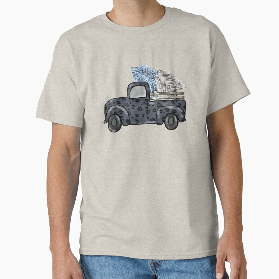 leopard christmas truck by JavierShih