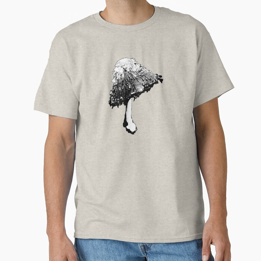 Inky cap Mushroom by NoticePrint