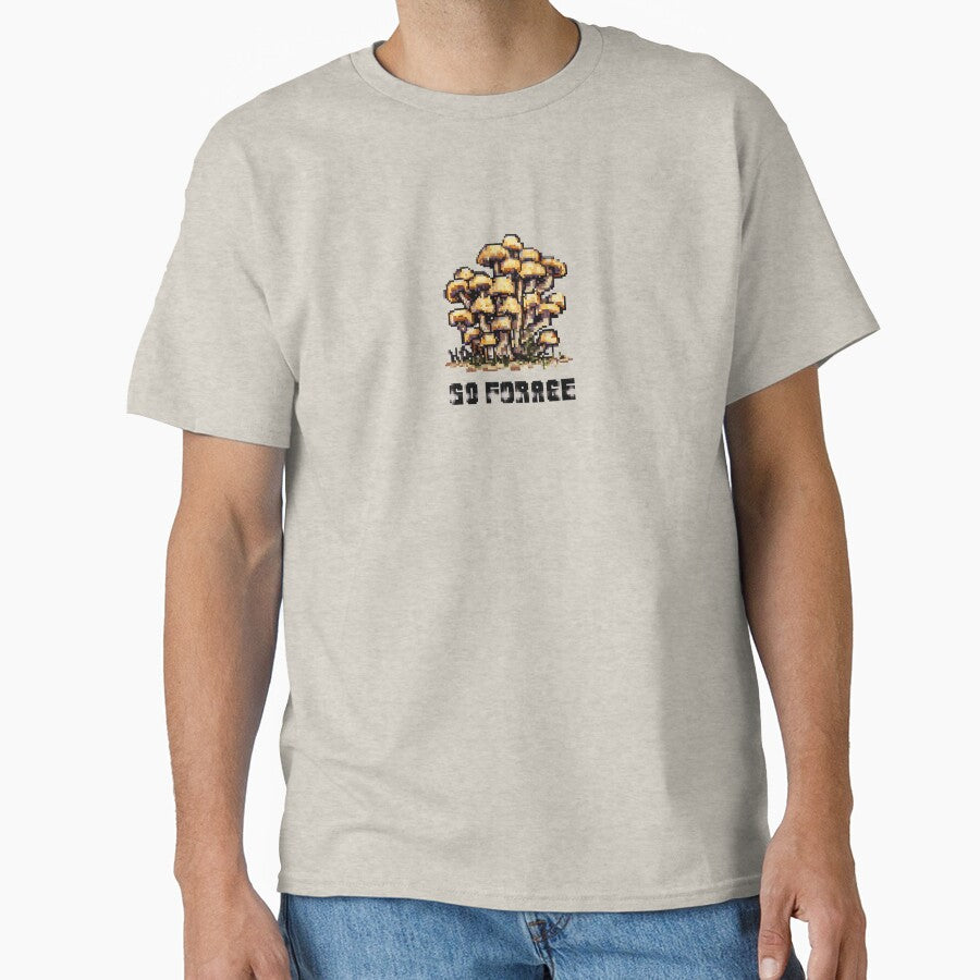Go Forage mushroom fungus lover Pixel Art by TrixieePixels