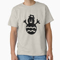 Christmas snowman cartoon smile character winter by olivepine69