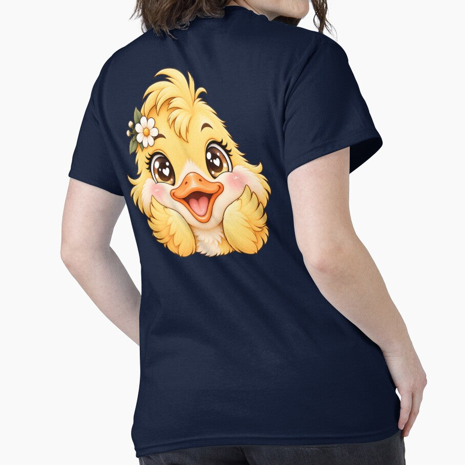 Happy Kawaii Duck – Cute Smiling Duckling by HO•Designs