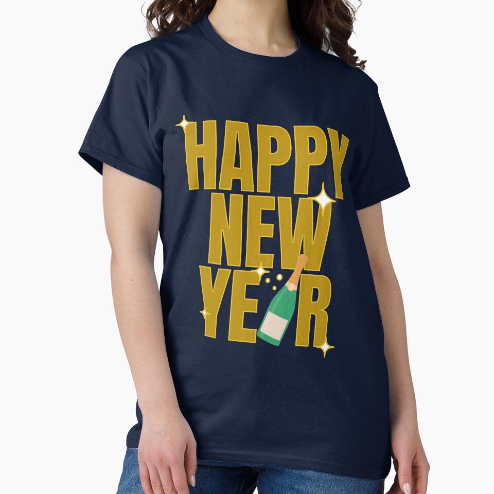 Happy New Year design - countdown shirt design by A-VN STUDIOS