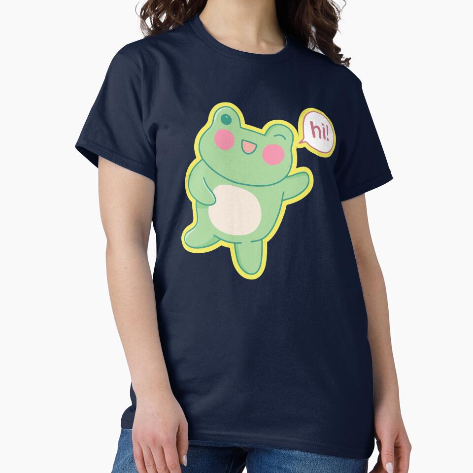 Hi Cute Frog by arrowroses