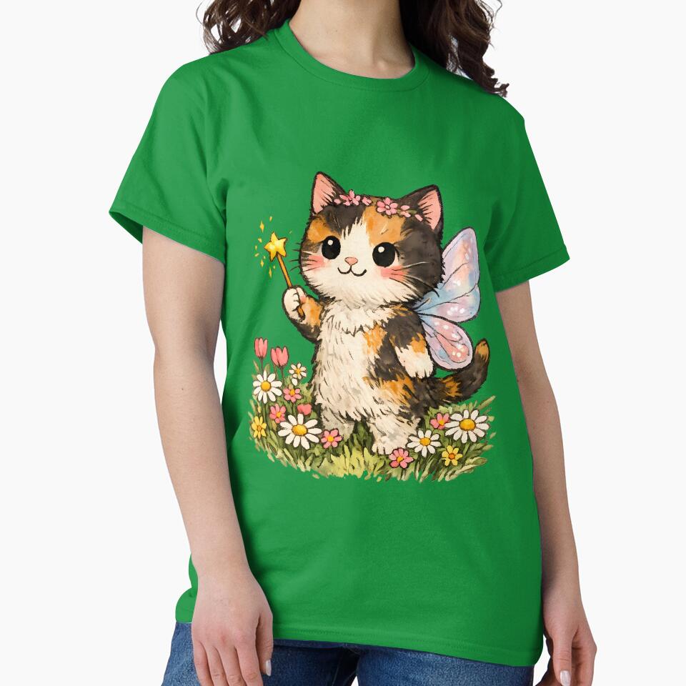 "She was a Fairy" Calico Cat by SpacedOutRITZ