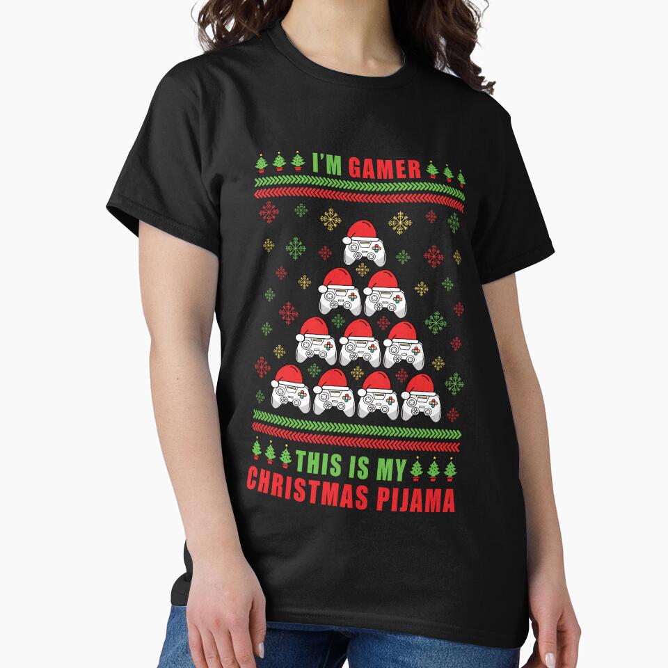 Im A Gamer Christmas Pajama by Made-By-Art