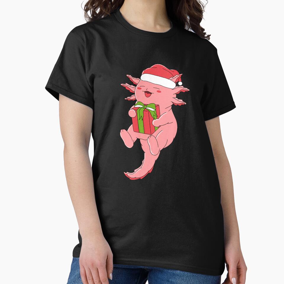Christmas Axolotl by Kimprut
