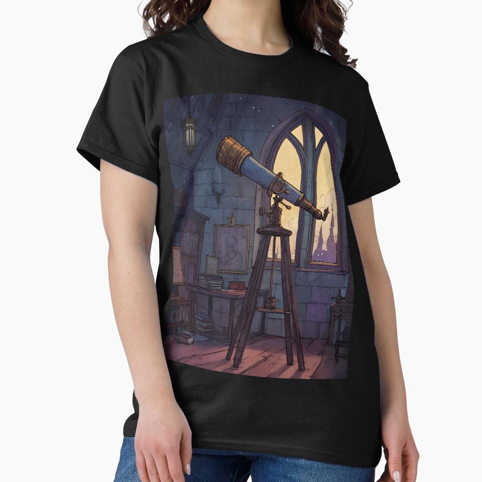 Dark Academia: Scholarly Telescope by bapupa