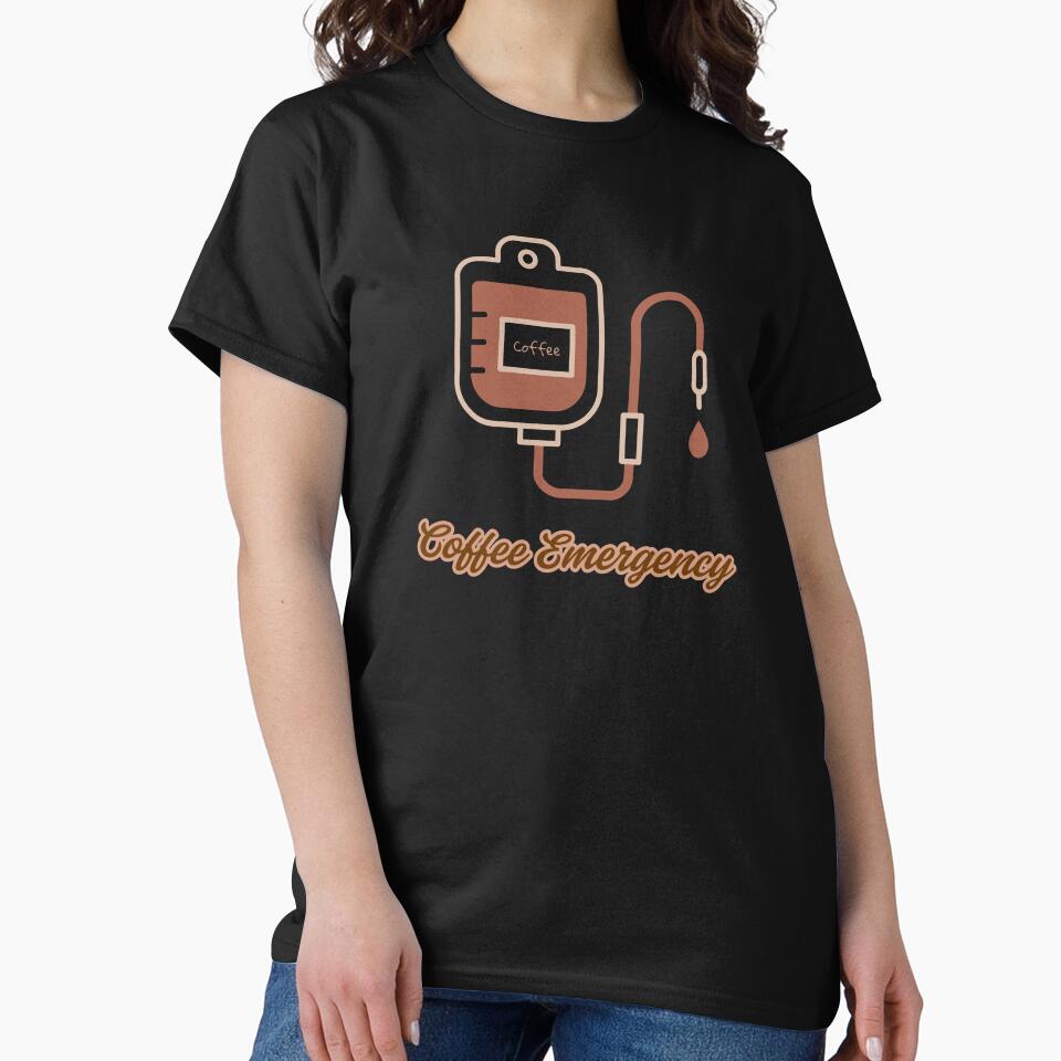 Coffee Emergency Coffee Drip Funny Barista Doctor Nurse Coffee Lover by ArtStudiobyIta