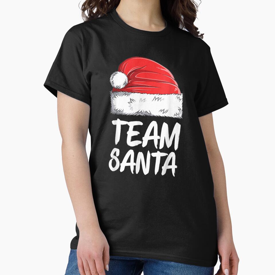 Team Santa Christmas Family Matching Pajamas Pj Xmas by RyanKramer