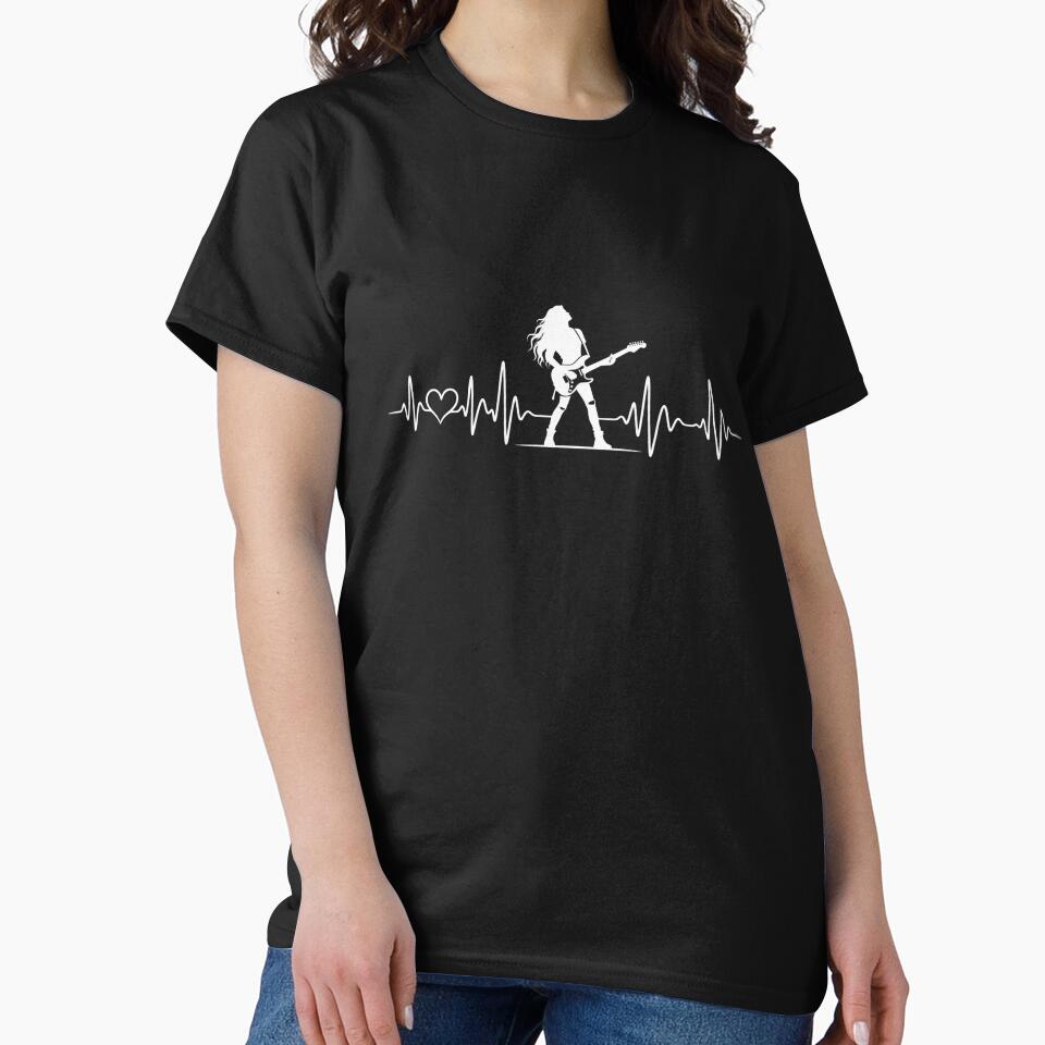 Firefighter Heartbeat Design for Firefighters Men Women Long Sleeve by Velinara