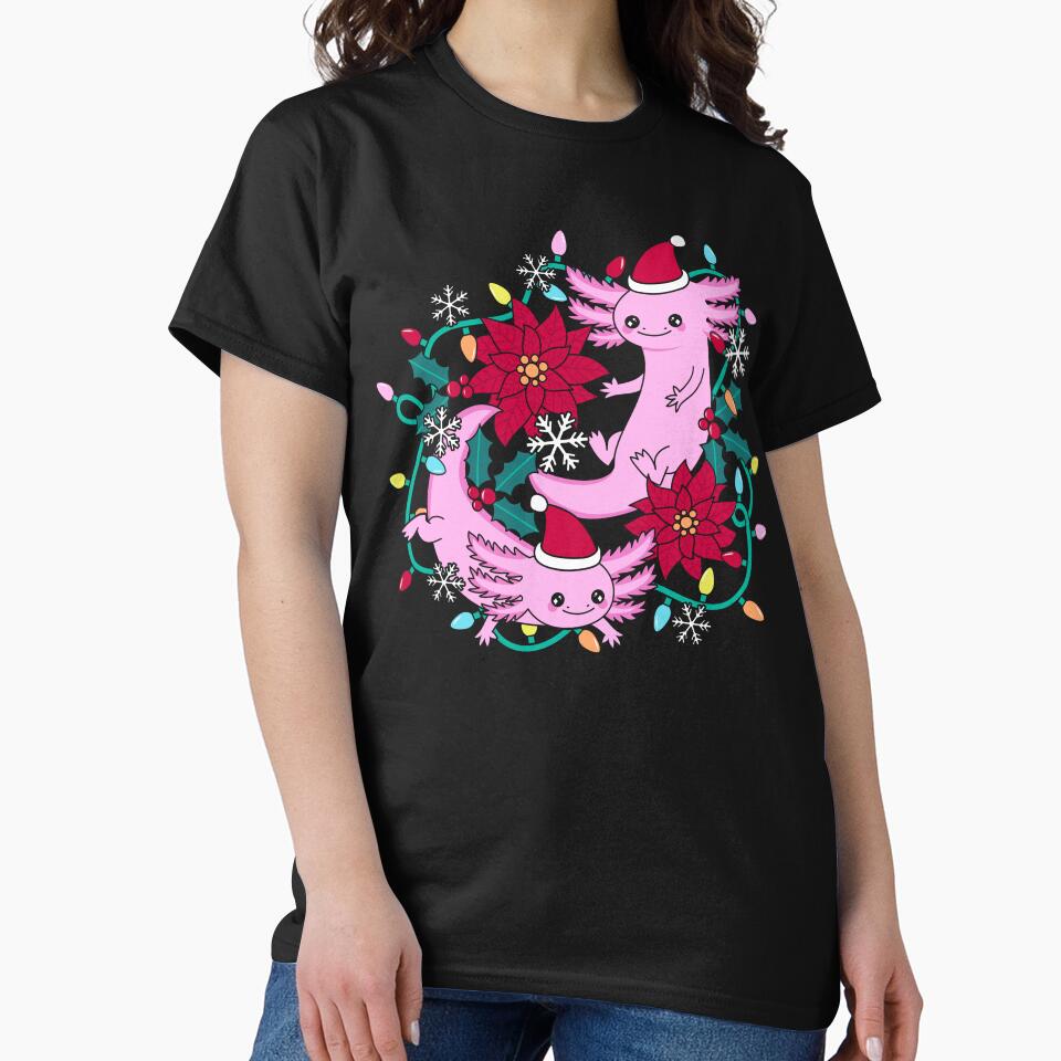 Christmas Axolotl by robyriker