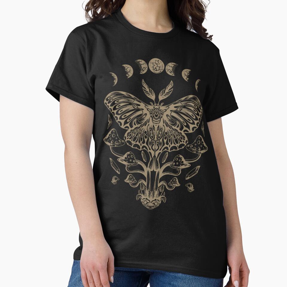 Butterfly Grunge Fairycore Aesthetic Luna Moth Mushrooms Y2K by xeomewvcwrn15
