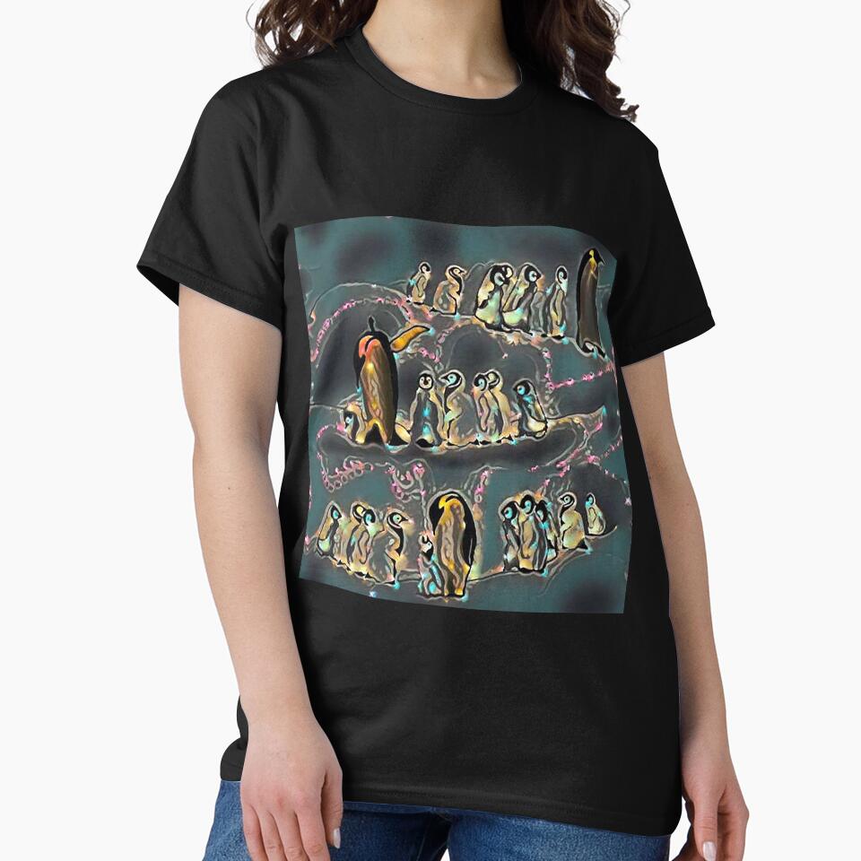penguins. christmas, christmas lights, penguins in lights, merry christmas by Maria Mihailova