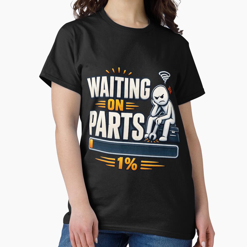 Waiting On Parts Mechanic Skeleton Auto by netimdomains