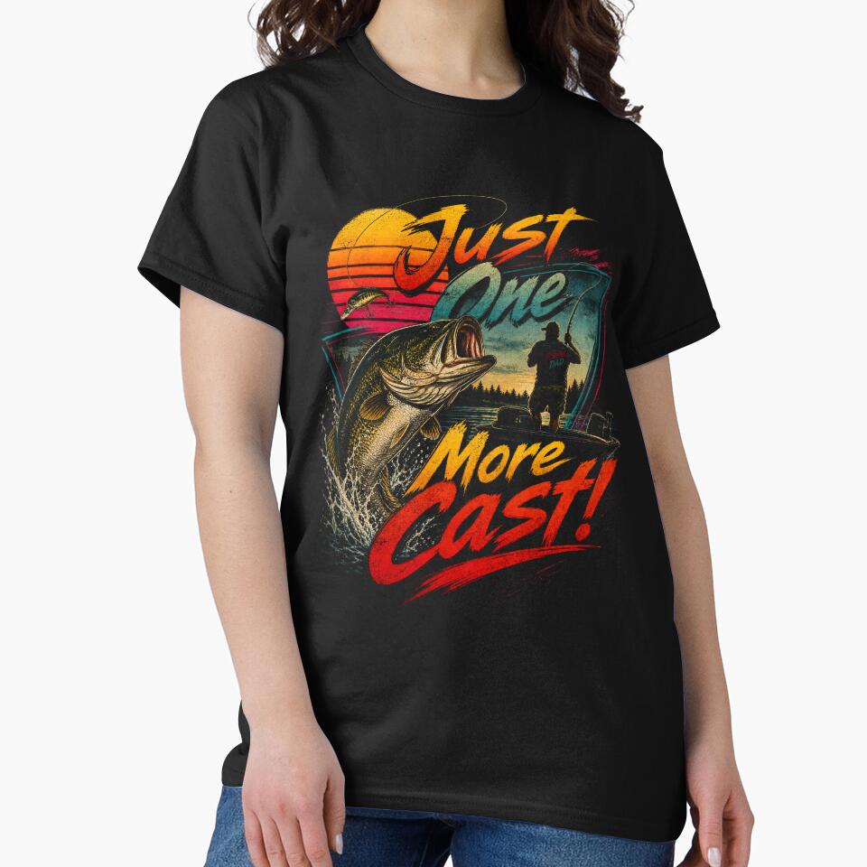 Bass Fishing, Funny Retro Style Largemouth Angler by dfunky