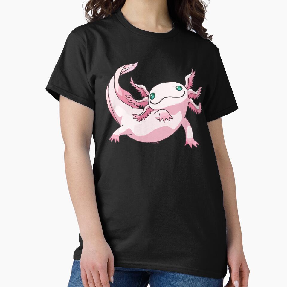 Pink Axolotl by JamesCMarshall