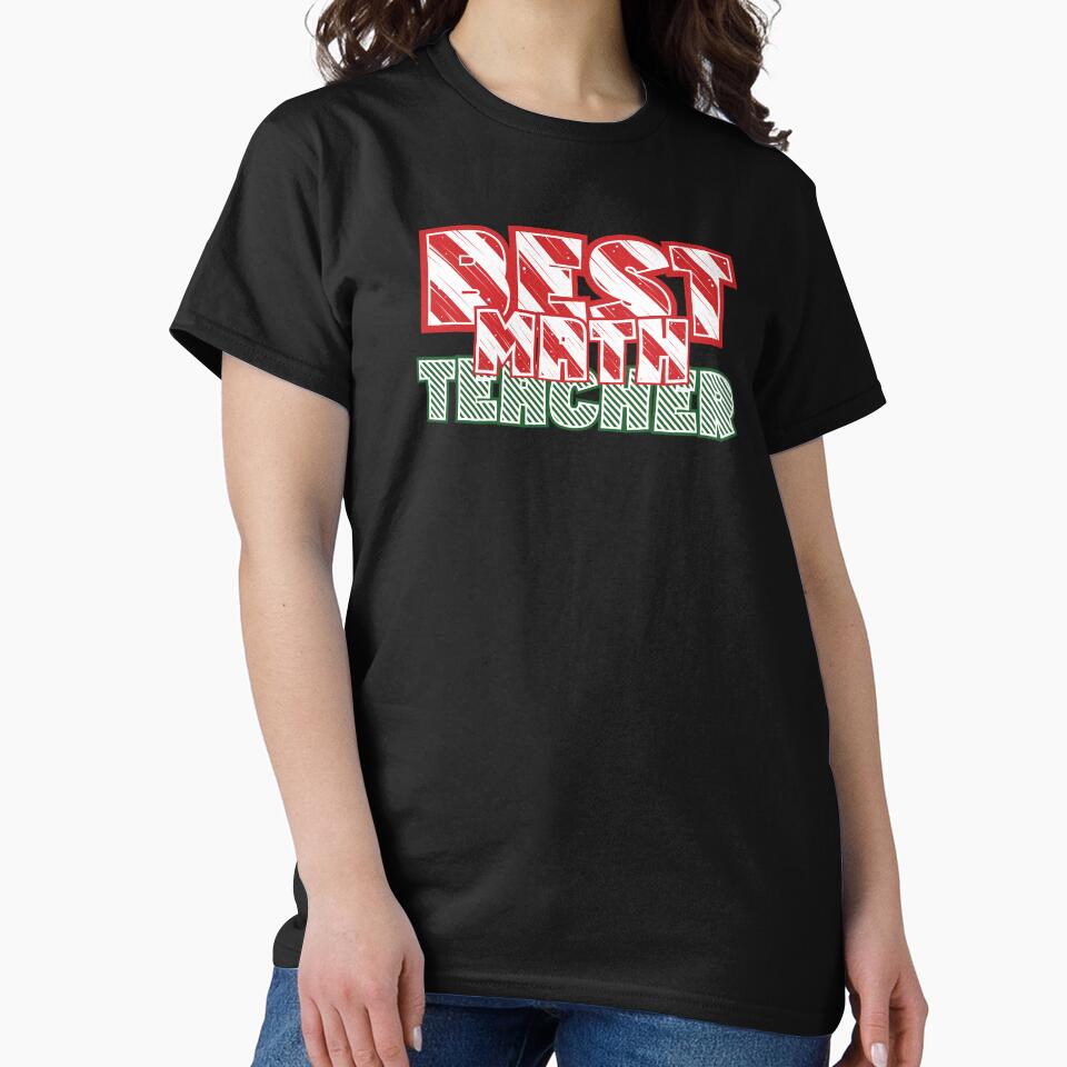 Best Math Teacher For The Christmas by Promoc